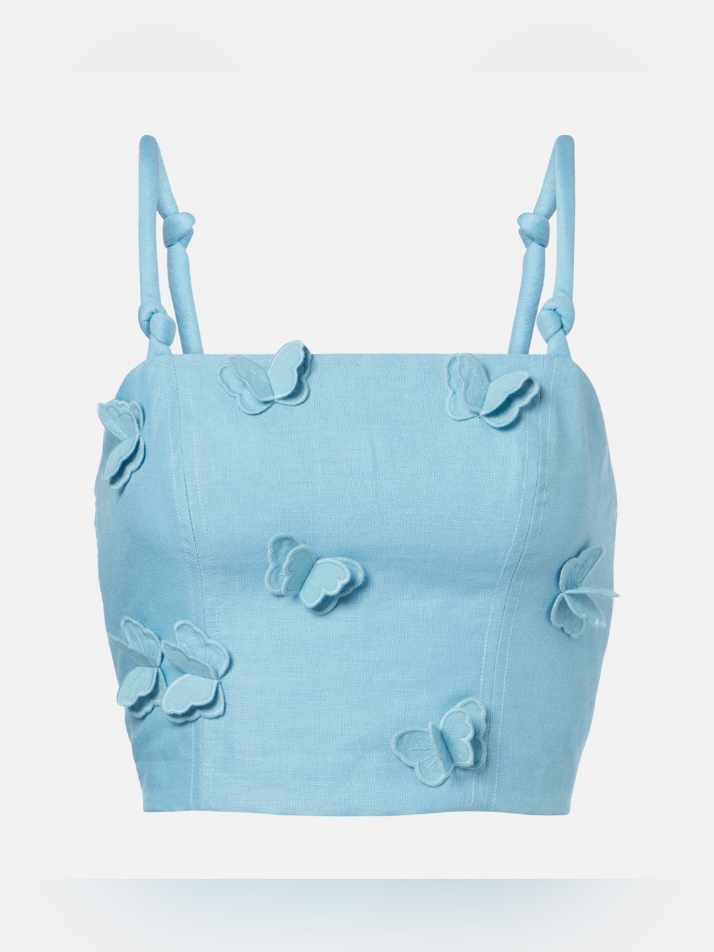 Farm Rio Patch Appliqué Crop Top - Picture 7 of 7